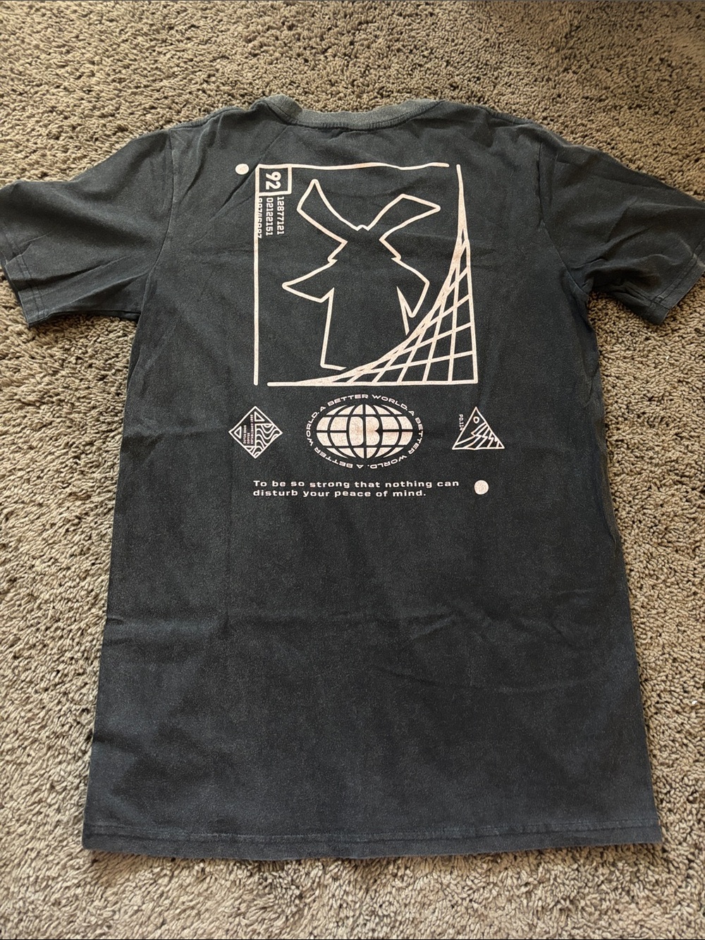 Dutch bros Charcoal Gray Tee